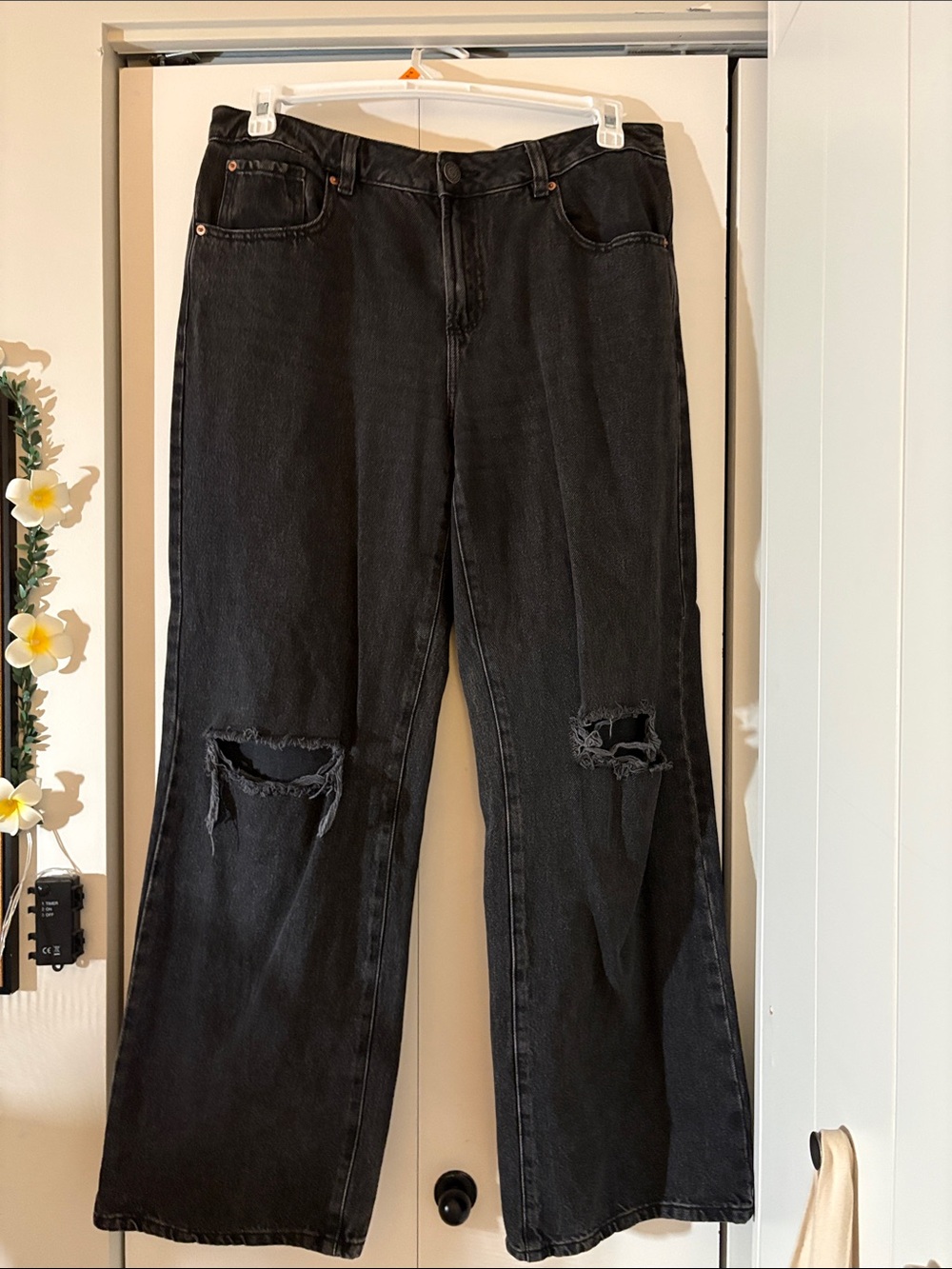 Garage Black Denim Jeans